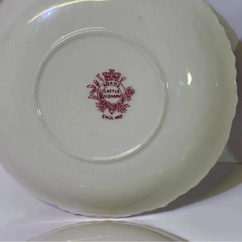 Adams England Red and White English Scenic Collection